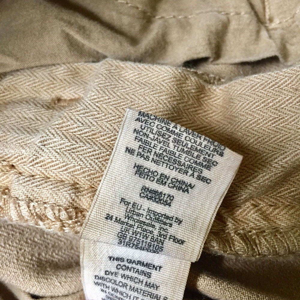 Free People High Rise Cropped Pants - Picture 4 of 4